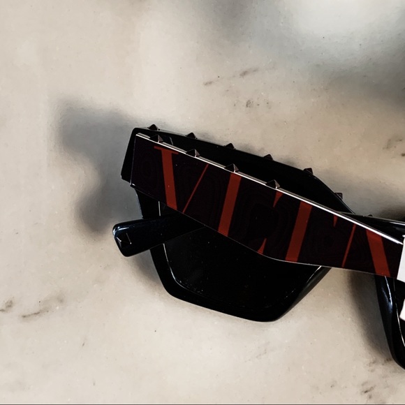 Valentino Accessories - *SOLD* Valentino Rockstud Acetate Sunglasses